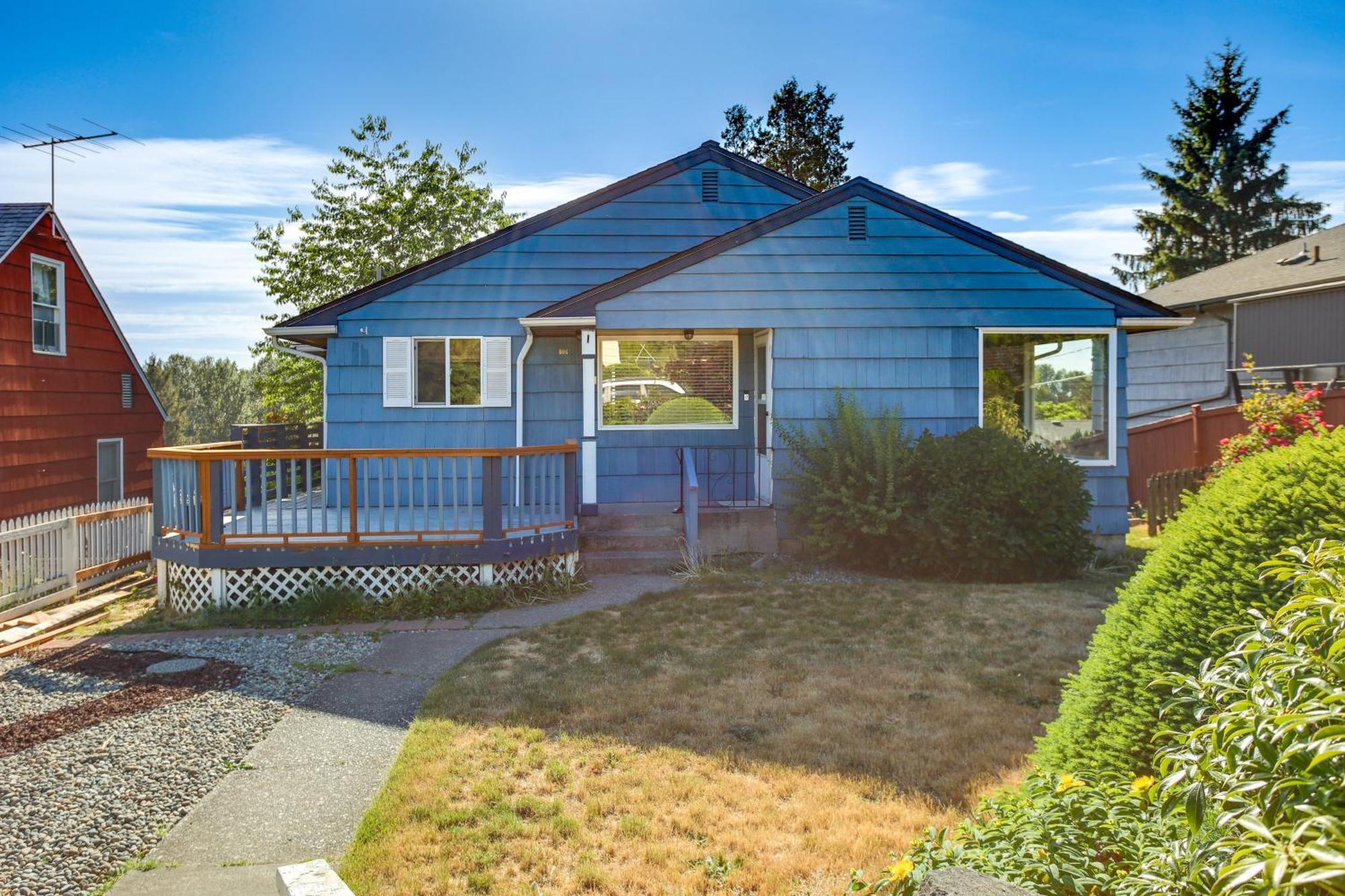 Updated Tacoma Home With Fire Pit! Bagian luar foto